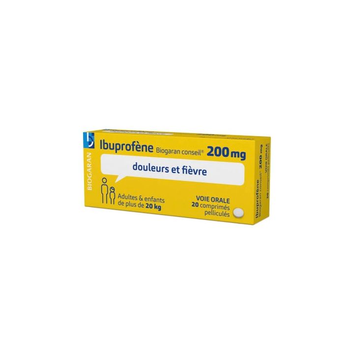 Ibuprofen Biogaran Ratschlag 200mg - 20 Filmtabletten