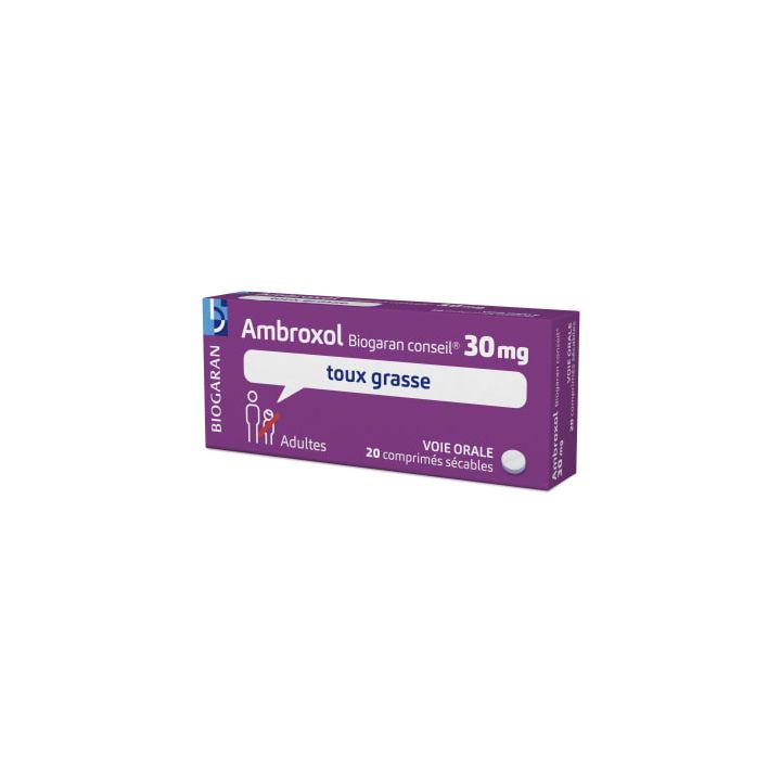 Ambroxol Biogaran Ratschlag 30mg - 20 teilbare Tabletten