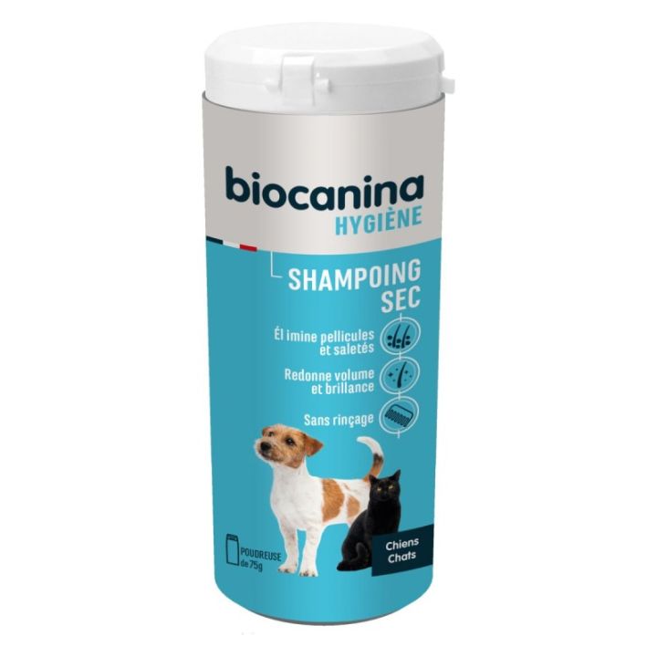 Trockenshampoo Biocanina - Pulverdose mit 75g