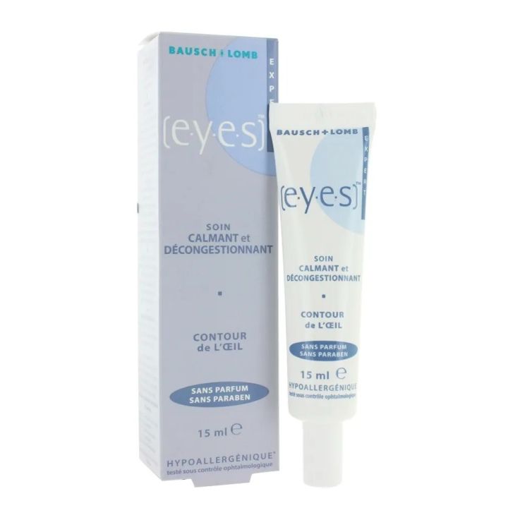 EYES Beruhigende und abschwellende Augenpflege Bausch Lomb - Tube mit 15 ml