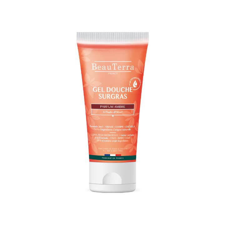 Duschgel Surgras Ambre BeauTerra - Tube mit 200 ml
