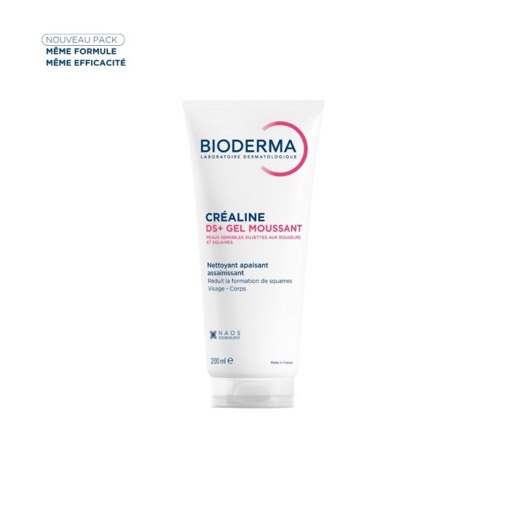 Crealiné DS+ beruhigendes Reinigungsgel Bioderma - Tube mit 200 ml