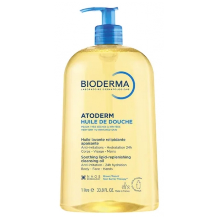 Atoderm Shower Oil Bioderma - 1L pump bottle