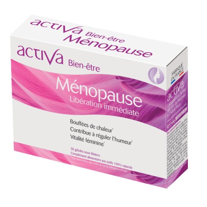 Wohlbefinden Menopause Activa - Packung mit 30 Kapseln
