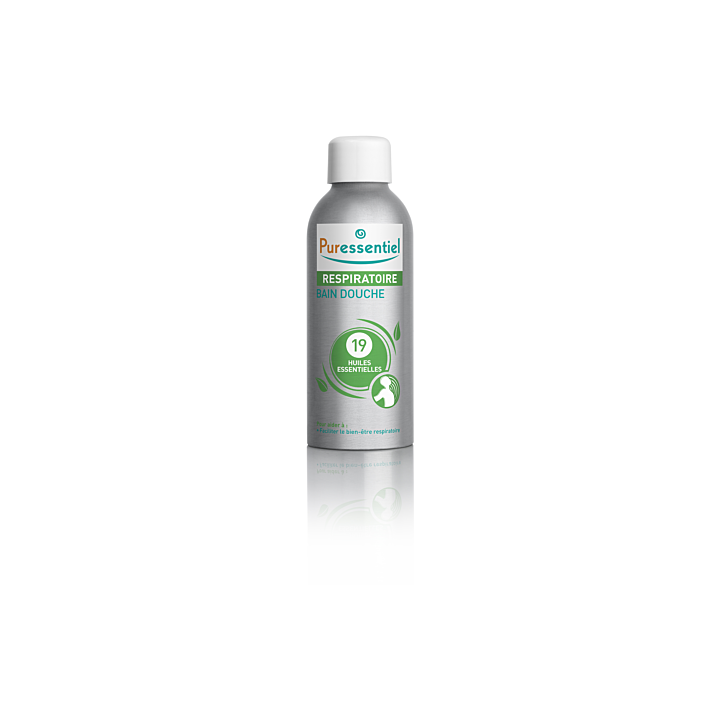 Atembad Dusche mit 19 ätherischen Ölen Puressentiel - Flasche mit 100 ml