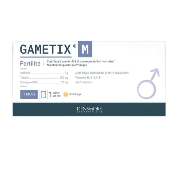 Gametix M Fruchtbarkeit Densmore - Packung mit 30 Beuteln