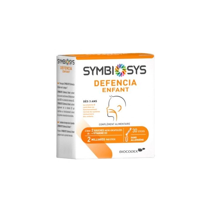 Defencia Kind Symbiosys Biocodex - Schachtel mit 30 Sticks