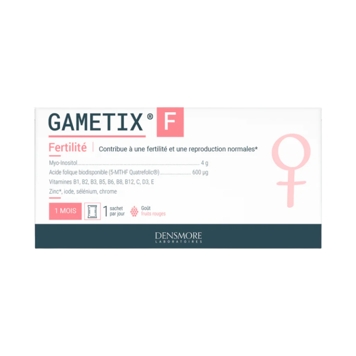 Gametix F Fruchtbarkeit Densmore - Box mit 30 Beuteln