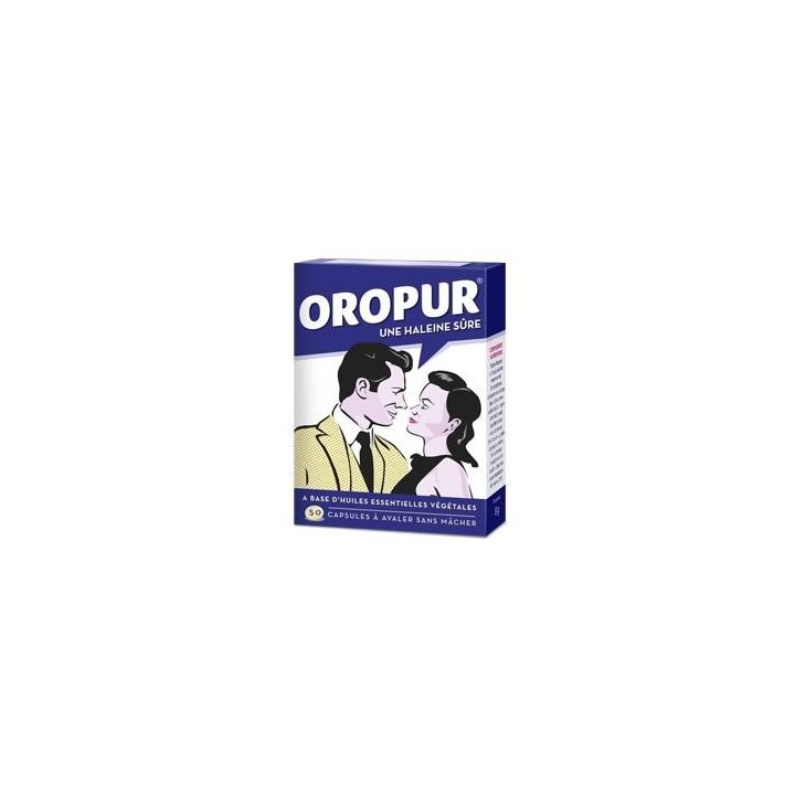 Sichere Atem Oropur - Packung mit 50 Kapseln