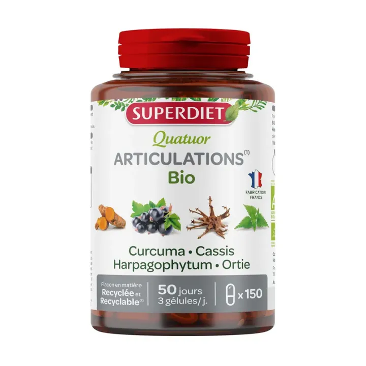 Quatuor bio Gelenke Super Diet - Dose mit 150 Kapseln