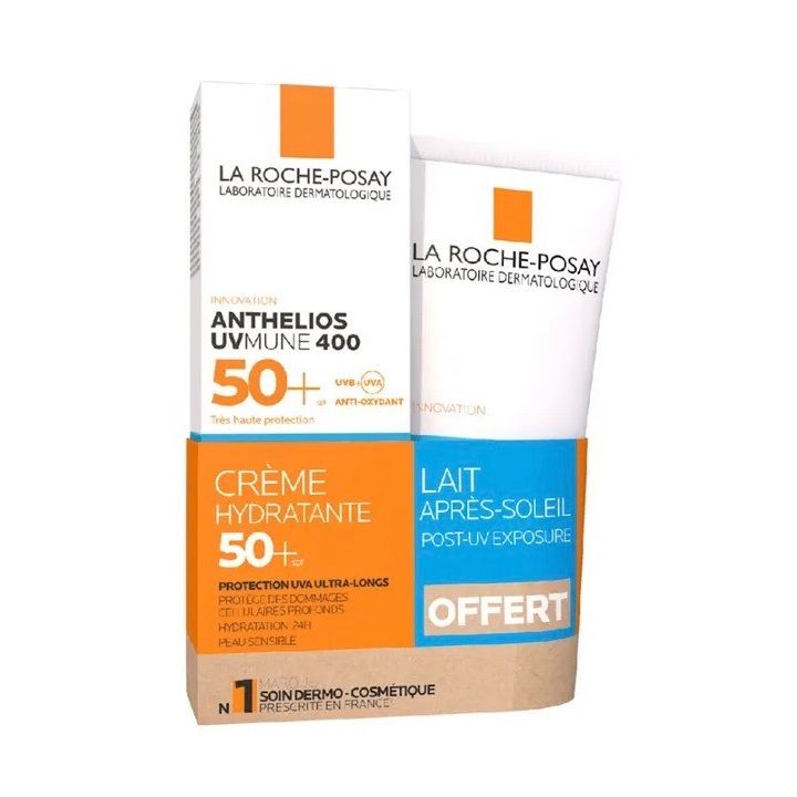Anthelios UVmune 400 Feuchtigkeitscreme SPF50+ La Roche-Posay - 50ml Tube + 75ml After-Sun Milch geschenkt