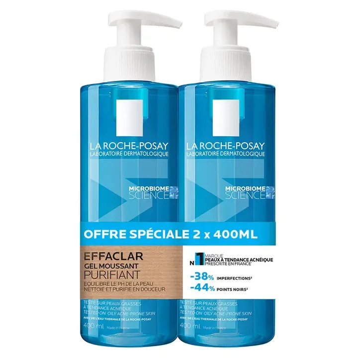 Effaclar Reinigungsgel La Roche-Posay - Sonderangebot 2x400ml