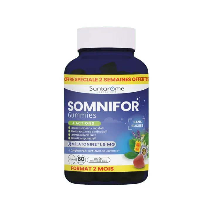 Somnifor-Gummis Santarome - 60 Gummis pro Dose