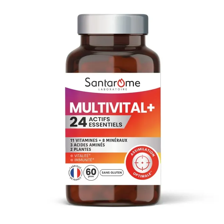Multivital+ Santarome - Dose von 60 Kapseln