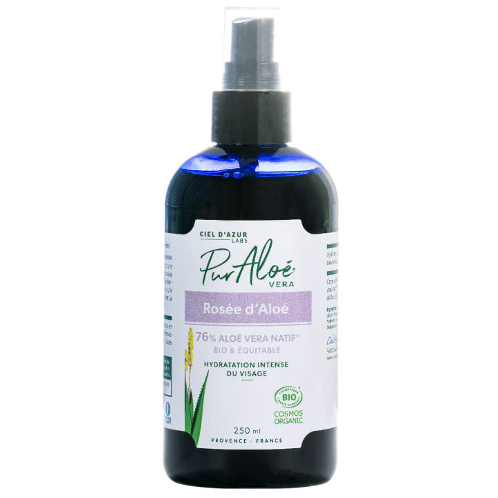 Aloe-Vera-Tonikum 76% Bio-Pur-Aloe - Spray mit 250 ml