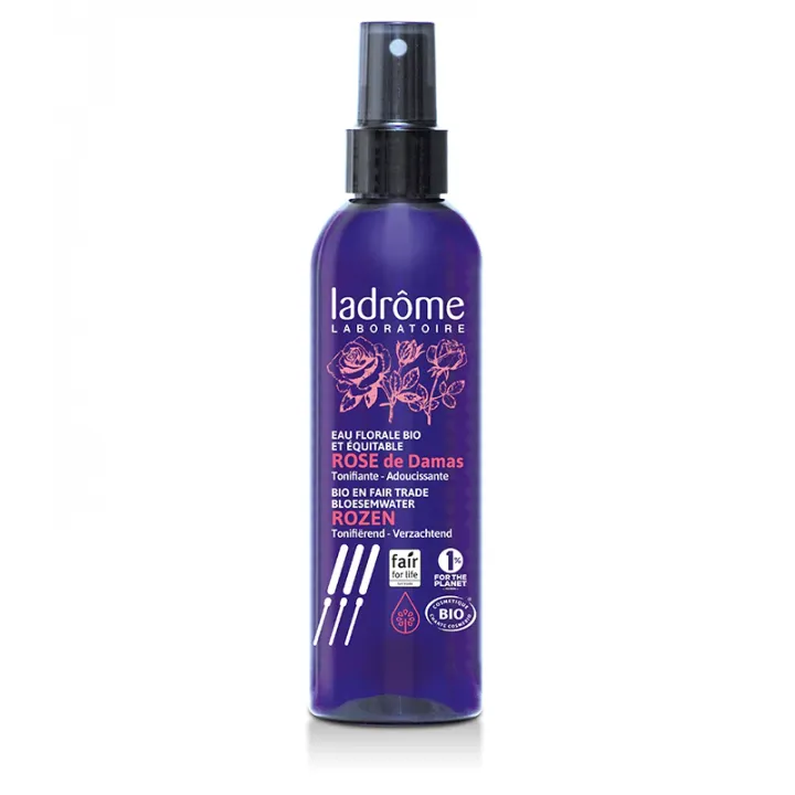 Bio-Damascena-Rosenblütenwasser Ladrôme - Spray 200ml