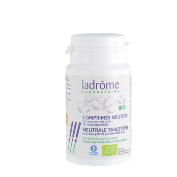 Bio Ladrôme neutrale Tabletten - Dose mit 30 Tabletten
