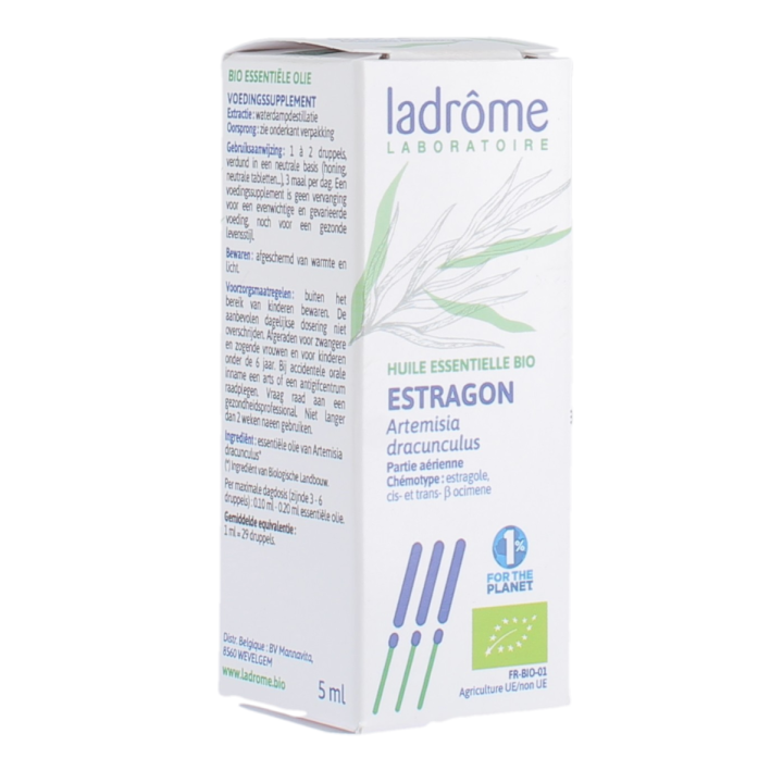 Bio Estragon ätherisches Öl Ladrôme - Flasche mit 5 ml