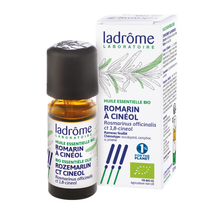 Bio-Rosmarinöl mit Cineol Ladrôme - 10ml Flasche