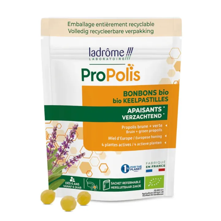 Propolis Bonbons BIO Ladrôme - 50g Beutel