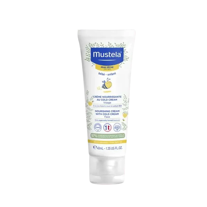 Nährende Cold-Cream-Gesichtscreme Mustela - 40 ml Tube