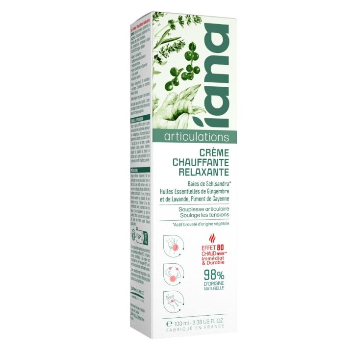 Entspannende Wärmesalbe für Gelenke Iana - 100ml Tube