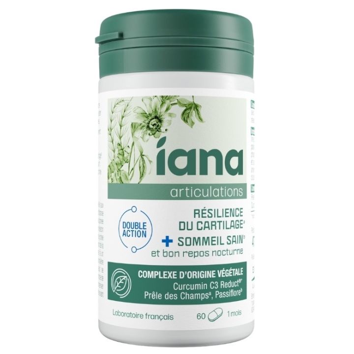 Gelenke, Resilienz des Knorpels und gesunder Schlaf Iana - Dose mit 60 Kapseln