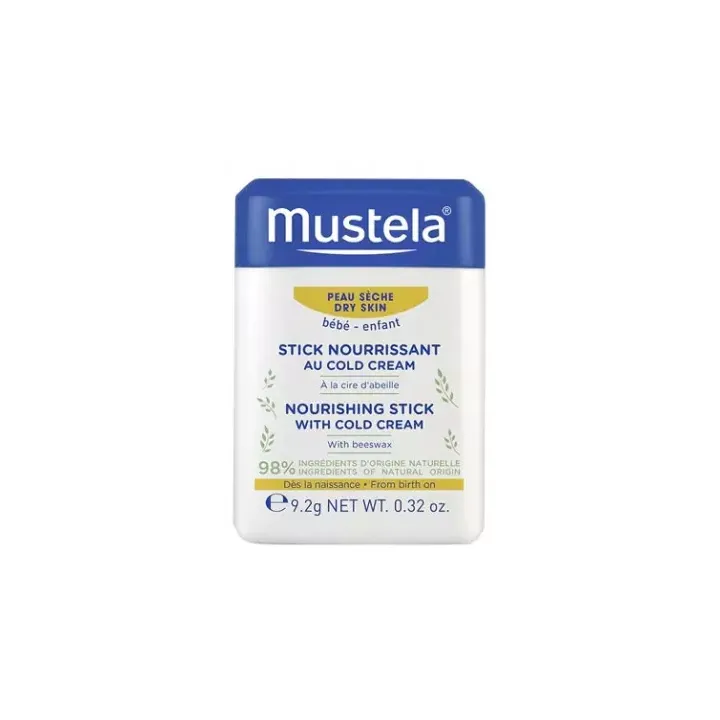 Nährender Cold Cream Stick Mustela - Stick mit 9,2 g