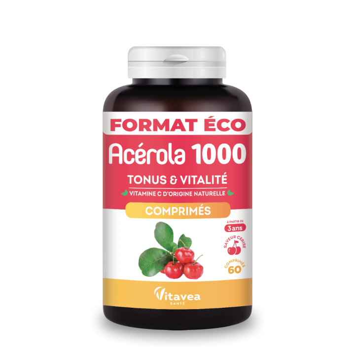 Acerola 1000 Nutrisanté - 60 Kautabletten