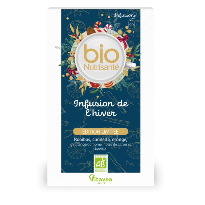 Bio-Wintertee Vitavea - Box mit 20 Beuteln
