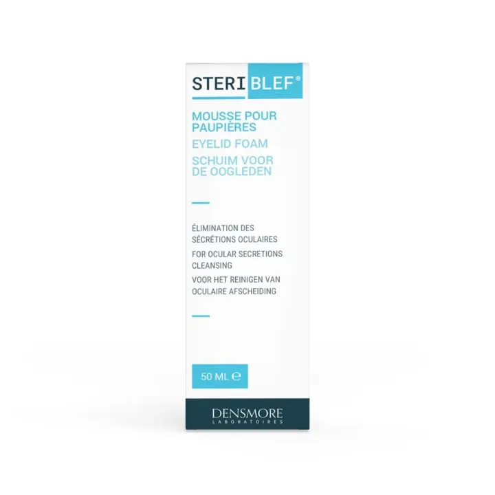 Steriblef Schaum für Augenlider Densmore - Spray von 50 ml