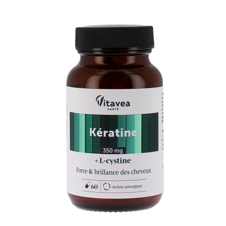 Keratine 350mg Vitavea - Dose von 60 Kapseln