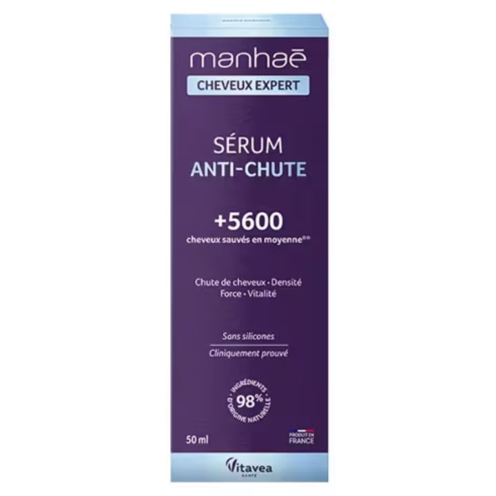 Manhaé Anti-Haarausfall-Serum Vitavea - Pipettenflasche mit 50 ml