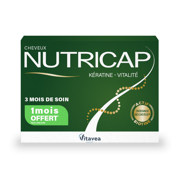 Nutricap Keratin Vitality Vitavea - Packung mit 90 Kapseln