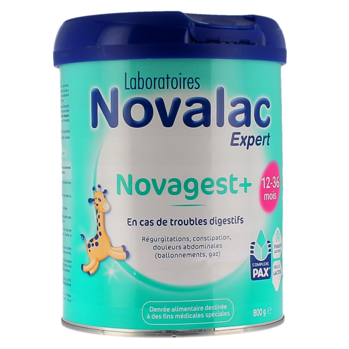 Novagest + Pulvermilch Verdauungsstörungen 12-36 Monate Novalac - Dose mit 800g
