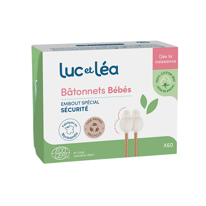 Baby Sticks Luc und Léa - Packung mit 60 Sticks