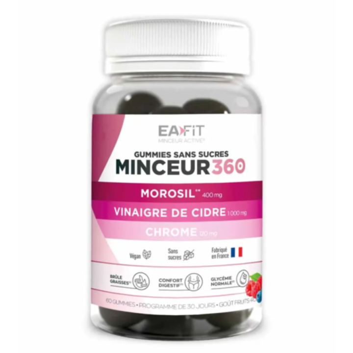 Mager 360 Gewichtsverlust Eafit - Dose mit 40 Gummies