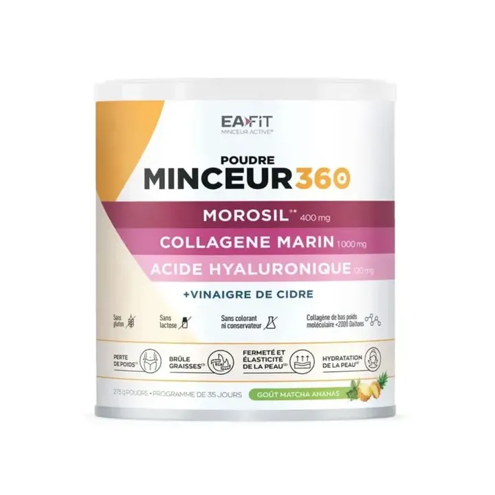 Mager 360 Geschmack Matcha Ananas Eafit - Dose mit 275g