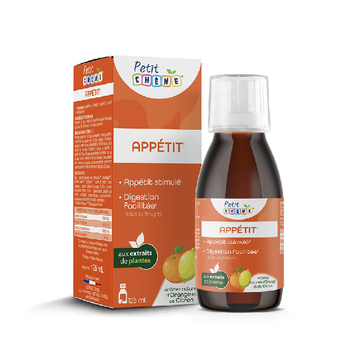 Sirop Petit Chêne Appetit Die 3 Eichen - Flasche von 125 ml