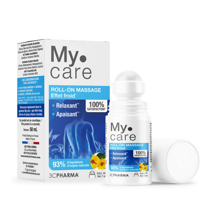 My Care Roll-on zur Massage mit Kühleffekt 3C Pharma - Roll-on mit 50 ml