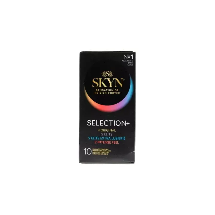 Skyn Auswahl+ Manix - Schachtel mit 10 Kondomen