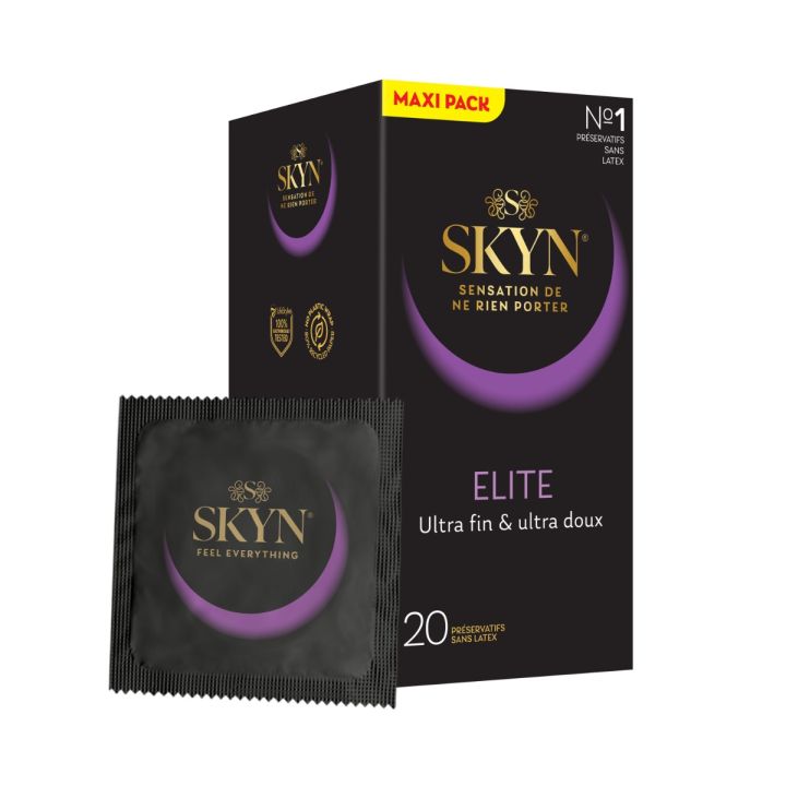 Skyn Elite ohne Latex Manix - Schachtel mit 20 Kondomen