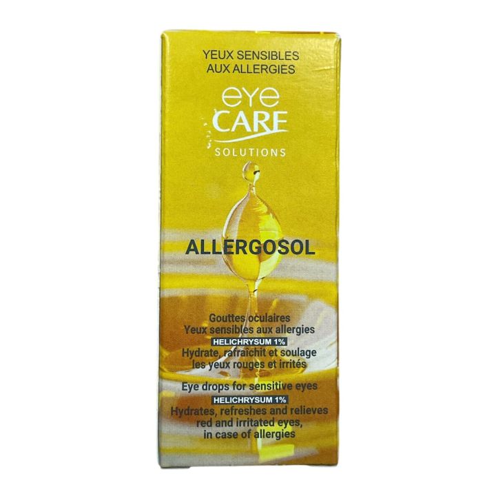 Allergosol Augenpflege für empfindliche Allergien - Flasche mit 10 ml