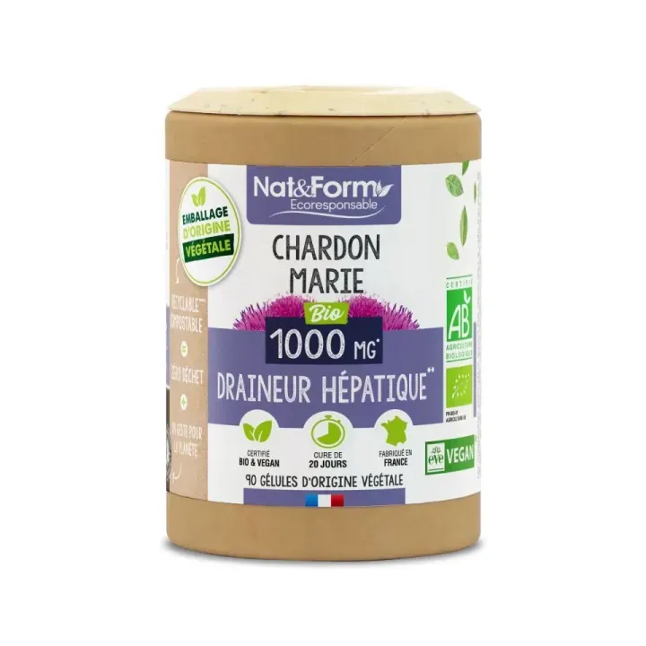 Artischocke Ecoresponsable Nat&Form - Dose von 66 Kapseln