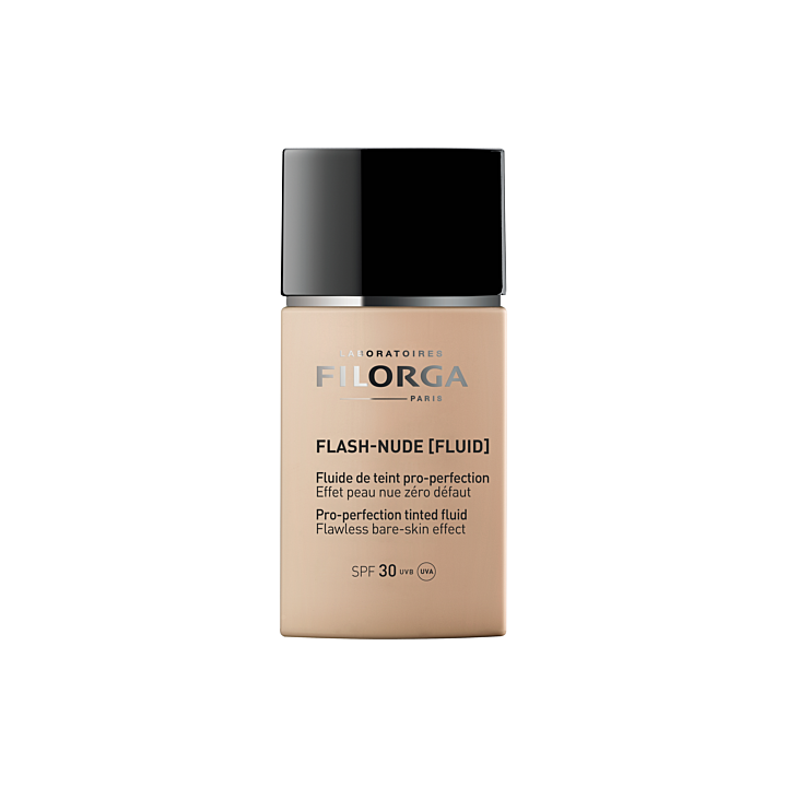 Flash-nude flüssige Foundation nude ivory SPF30 FilorgaI - Flasche mit 30ml