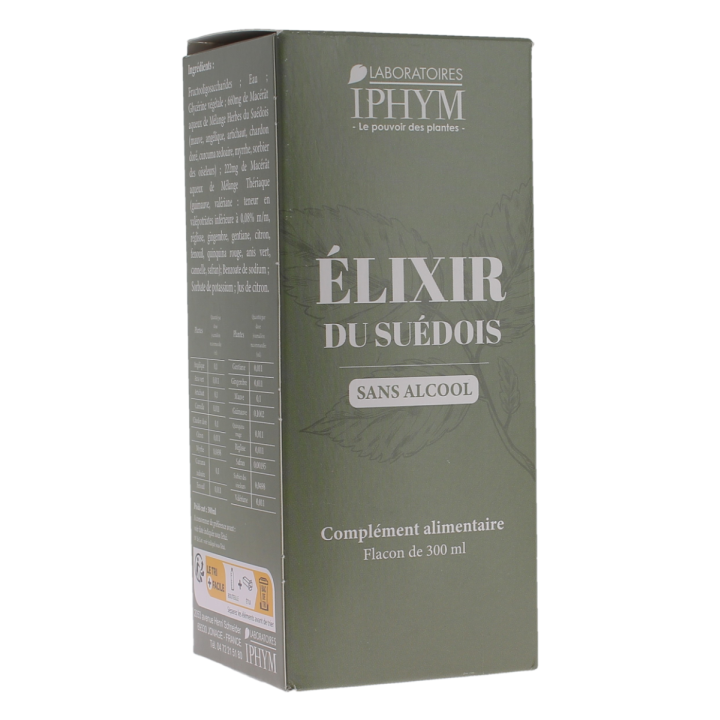 Alkoholfreies schwedisches Elixier Iphym - Flasche 300ml