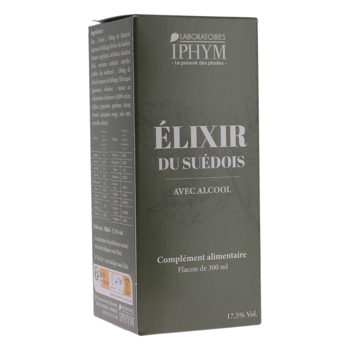 Schwedisches Elixier mit Alkohol Iphym - Flasche 300ml