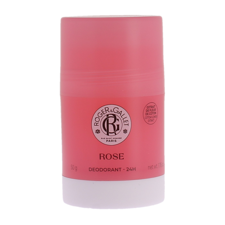 Deodorant Stick Rosa 24h Wirksamkeit Roger & Gallet - Stick von 50g