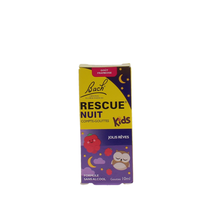 Rescue Nacht Kinder Tropfen schöne Träume Himbeergeschmack - Flasche mit 10ml