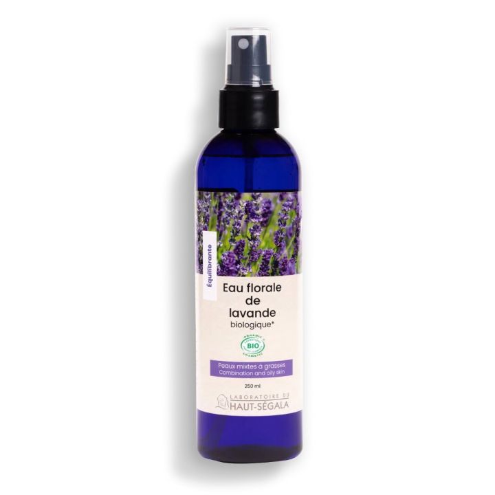 Bio Lavendelblütenwasser Haut Ségala - Spray mit 250 ml